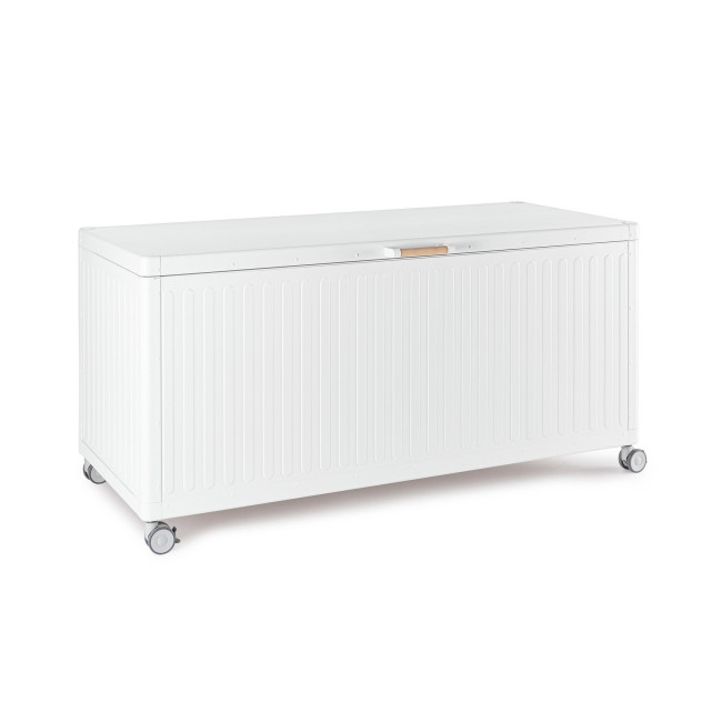 BIZZOTTO Zahradní úložný box OCEAN bílá 141x72 cm