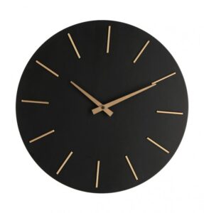 BIZZOTTO Nástěnné hodiny TIMELINE černé 40 cm