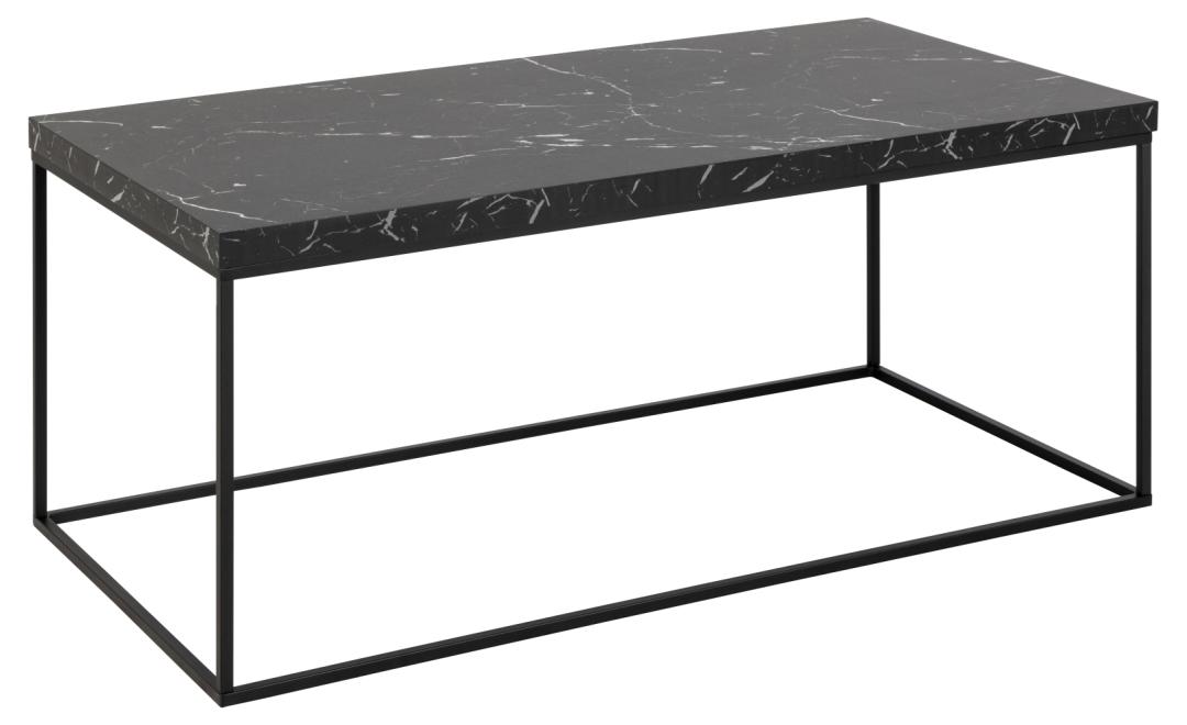 ACTONA Konferenční stolek BAROSSA černý 110x55 cm
